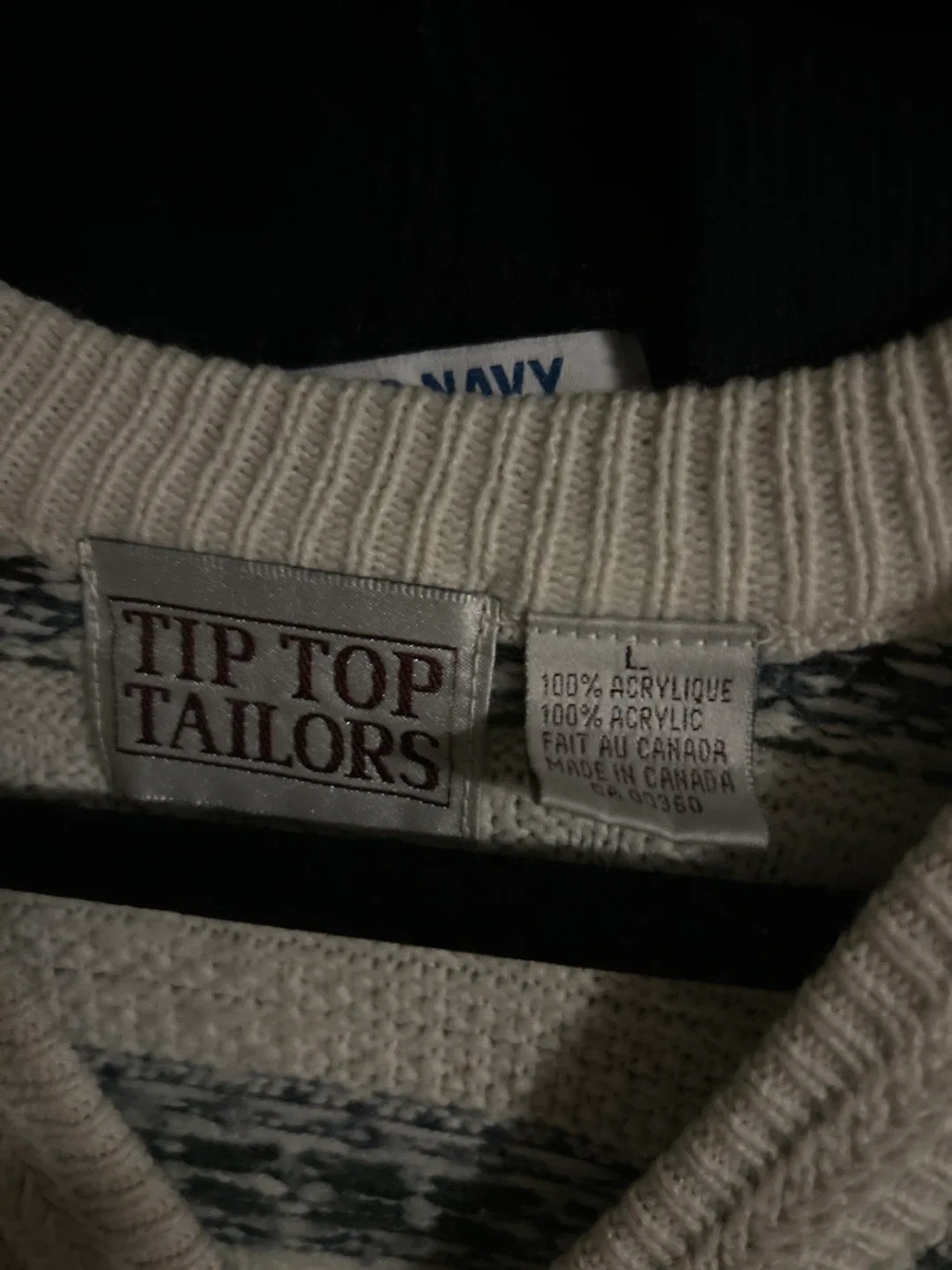 Tip Top Tailors Sweater - Size L🥕 image indicator(2)