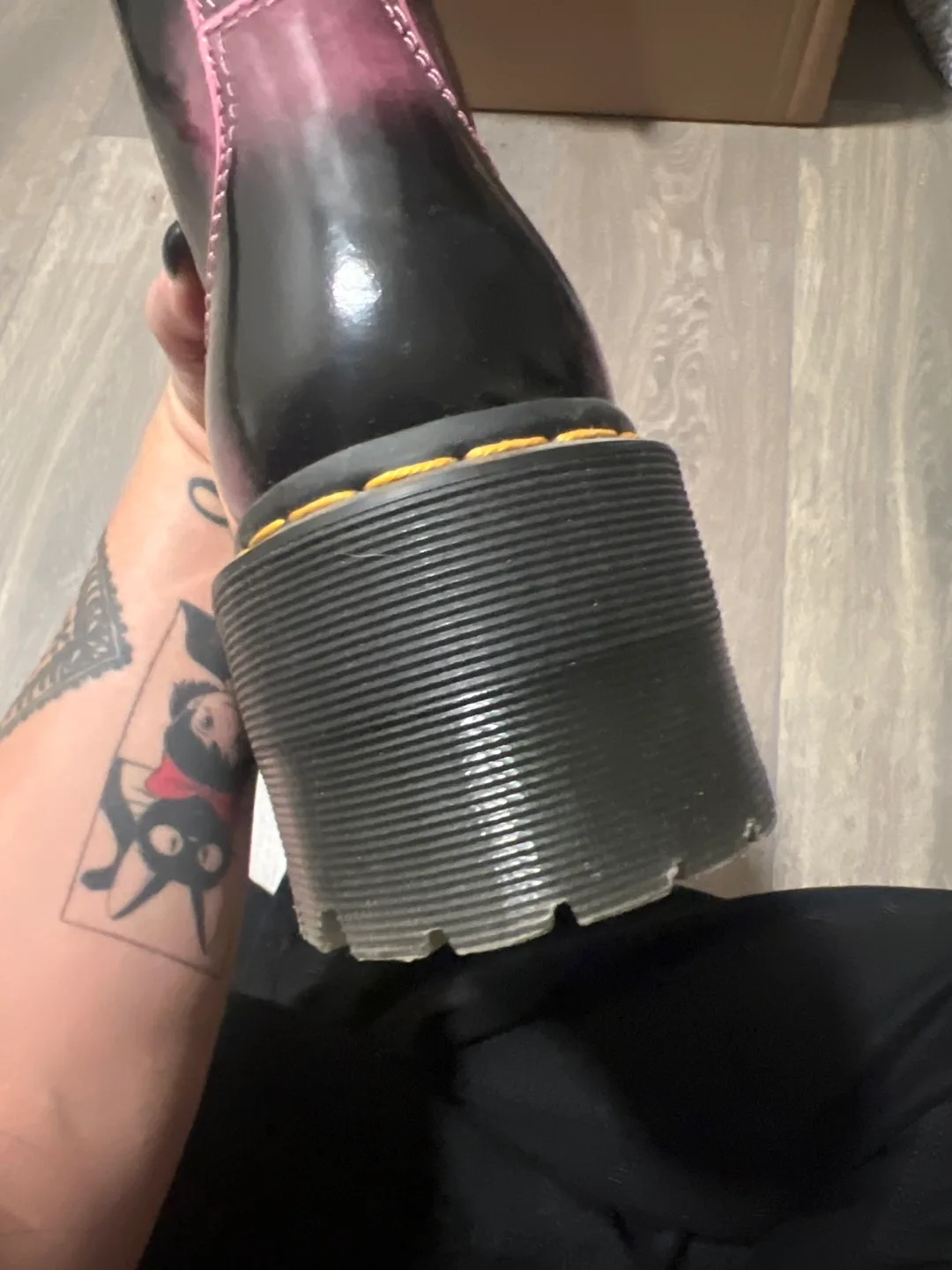 Dr. Martens Jadon Max Boot - Fondant Pink, Size US 8 image indicator(5)