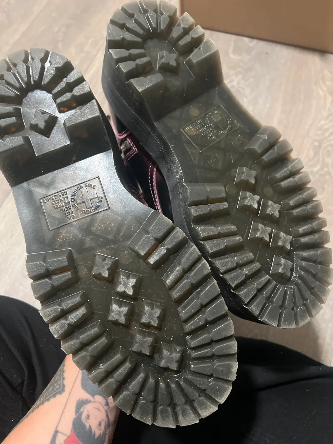 Dr. Martens Jadon Max Boot - Fondant Pink, Size US 8 image indicator(6)