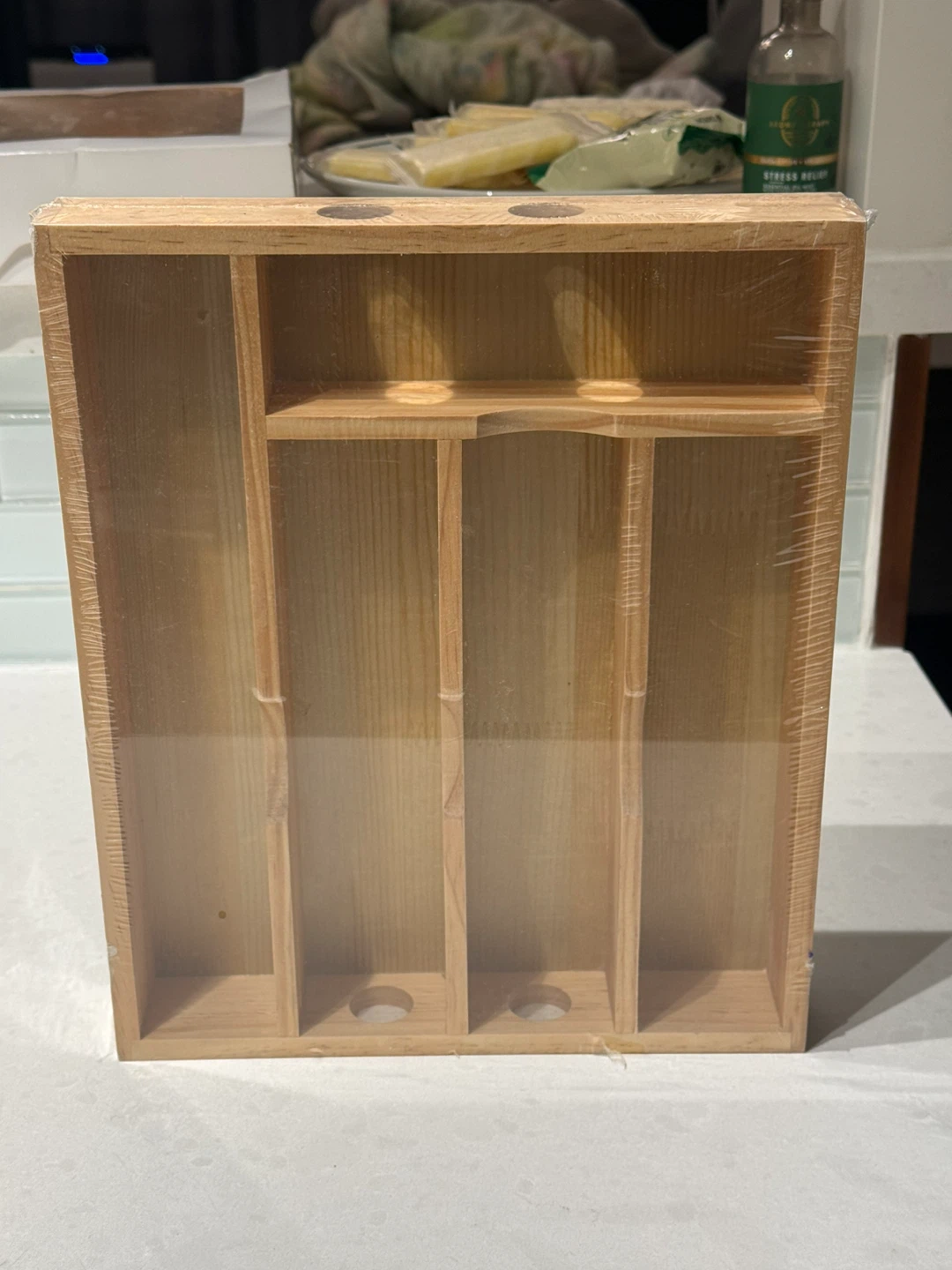 Bamboo Cutlery Organizer - photo 3