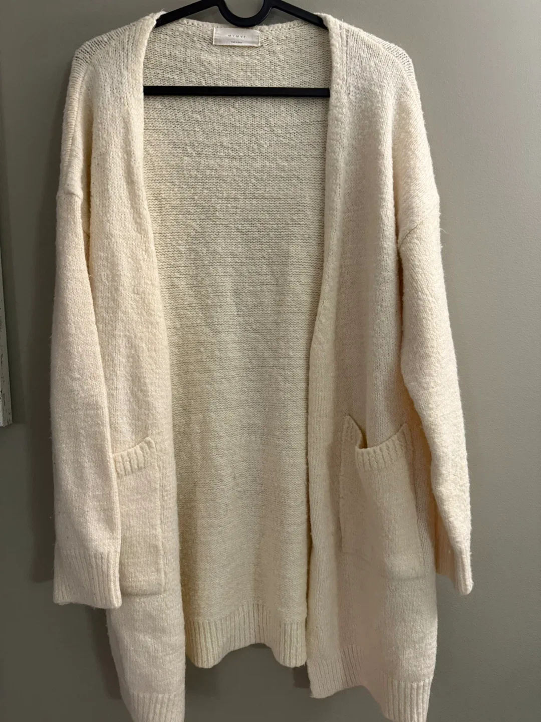 MYMYT Cream Knit Cardigan thumbnail
