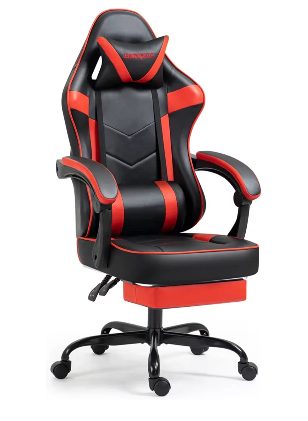 Versatile Gaming Chair - Black & Red