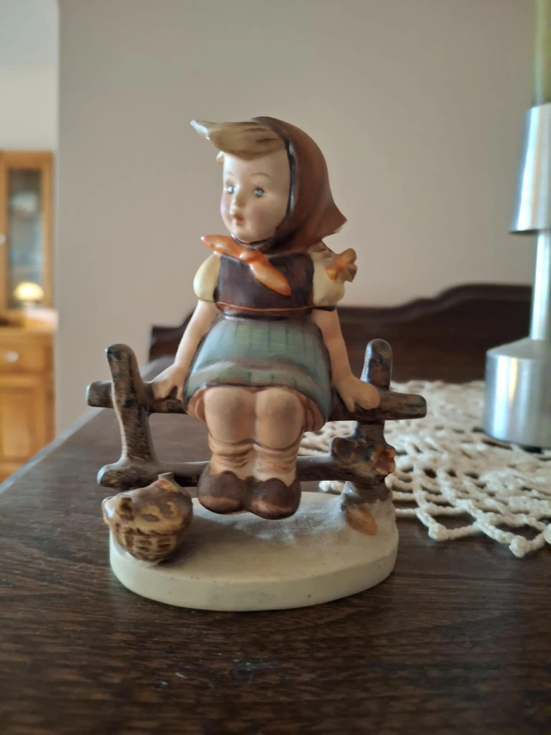 Vintage Goebel Hummel Figurine - "Little Hiker"