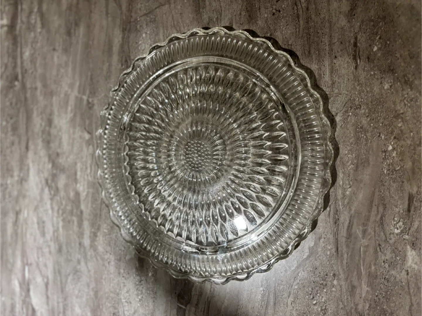 Vintage Silver Plated Serving Dish with Glass Plate image indicator(4)