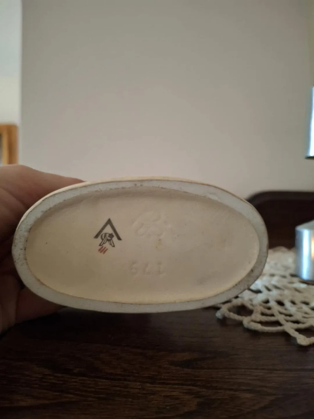 Hummel Figurine - Girl on Bench with Birds image indicator(2)