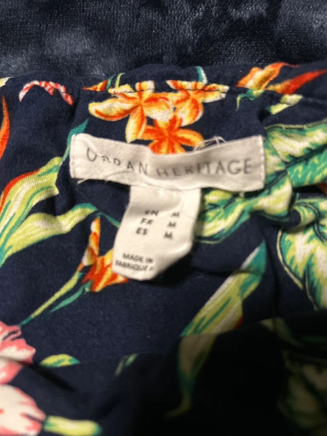 Urban Heritage Floral Bodysuit - Size M 🥕 image indicator(2)