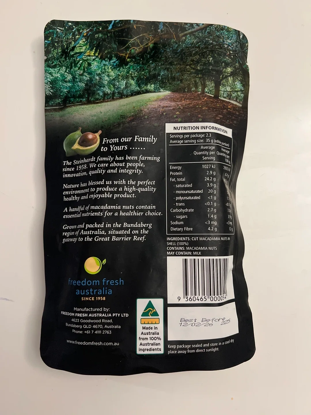 The Original Australian Macadamias image indicator(2)