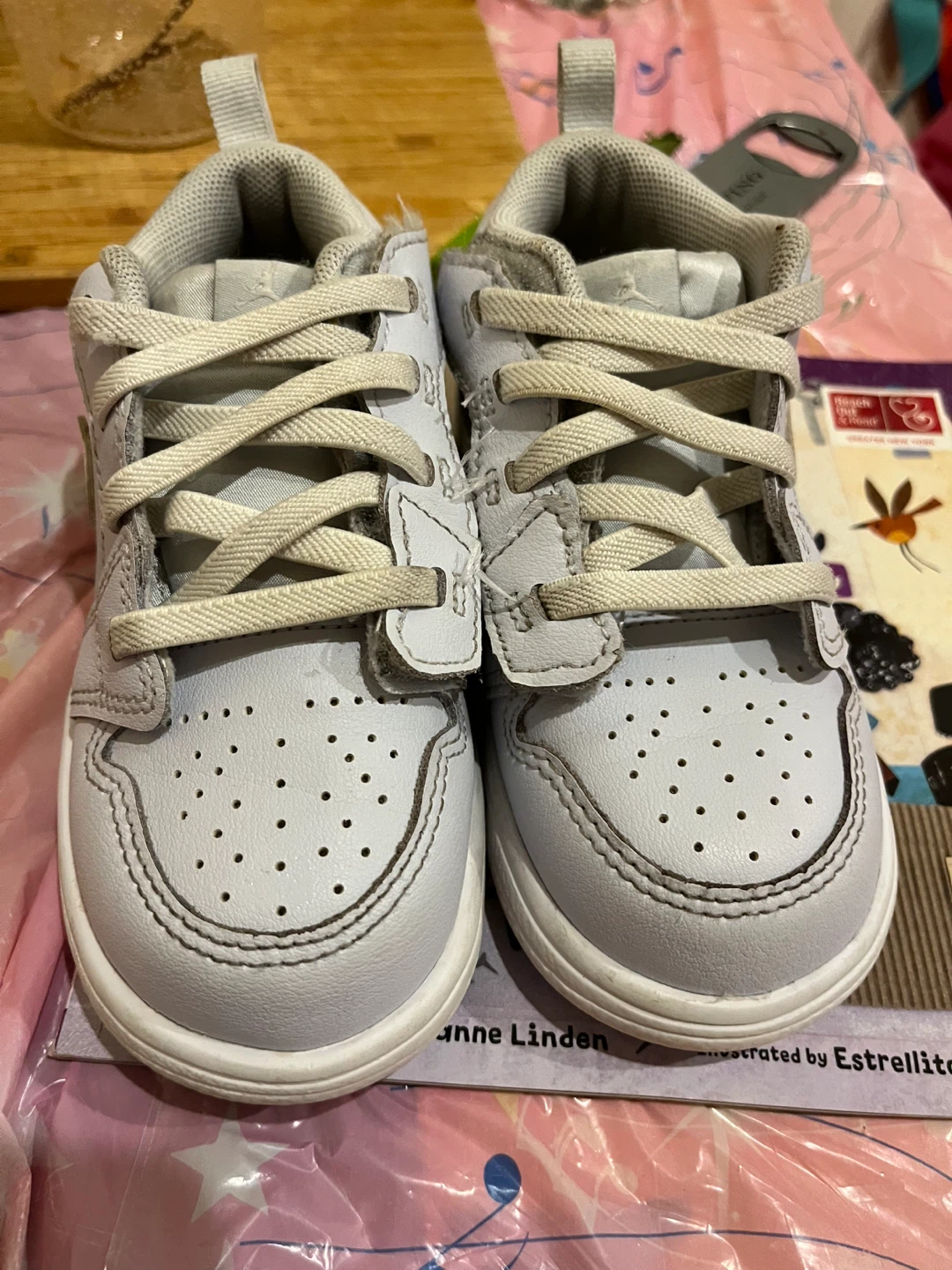 Nike Air Jordan 1 Toddler Shoes -  size 8c - photo 2