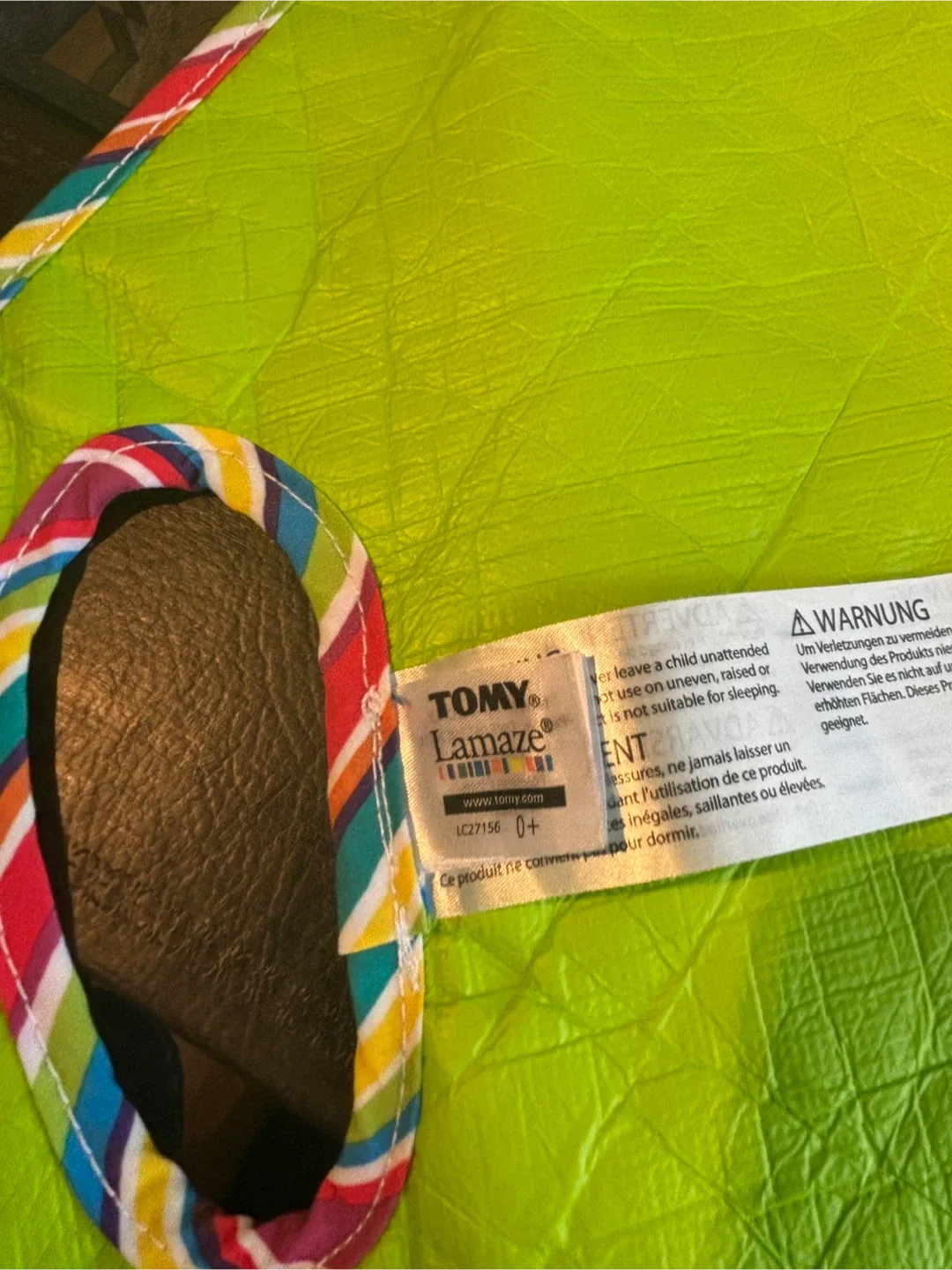 🐘 🌞 Lamaze Baby Playmat - Reversible 38” x 38” 🦙🦋 image indicator(5)