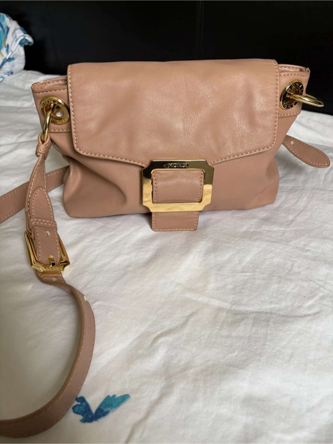💕 Monet Pink Shoulder Bag – Elegant & New 💕
