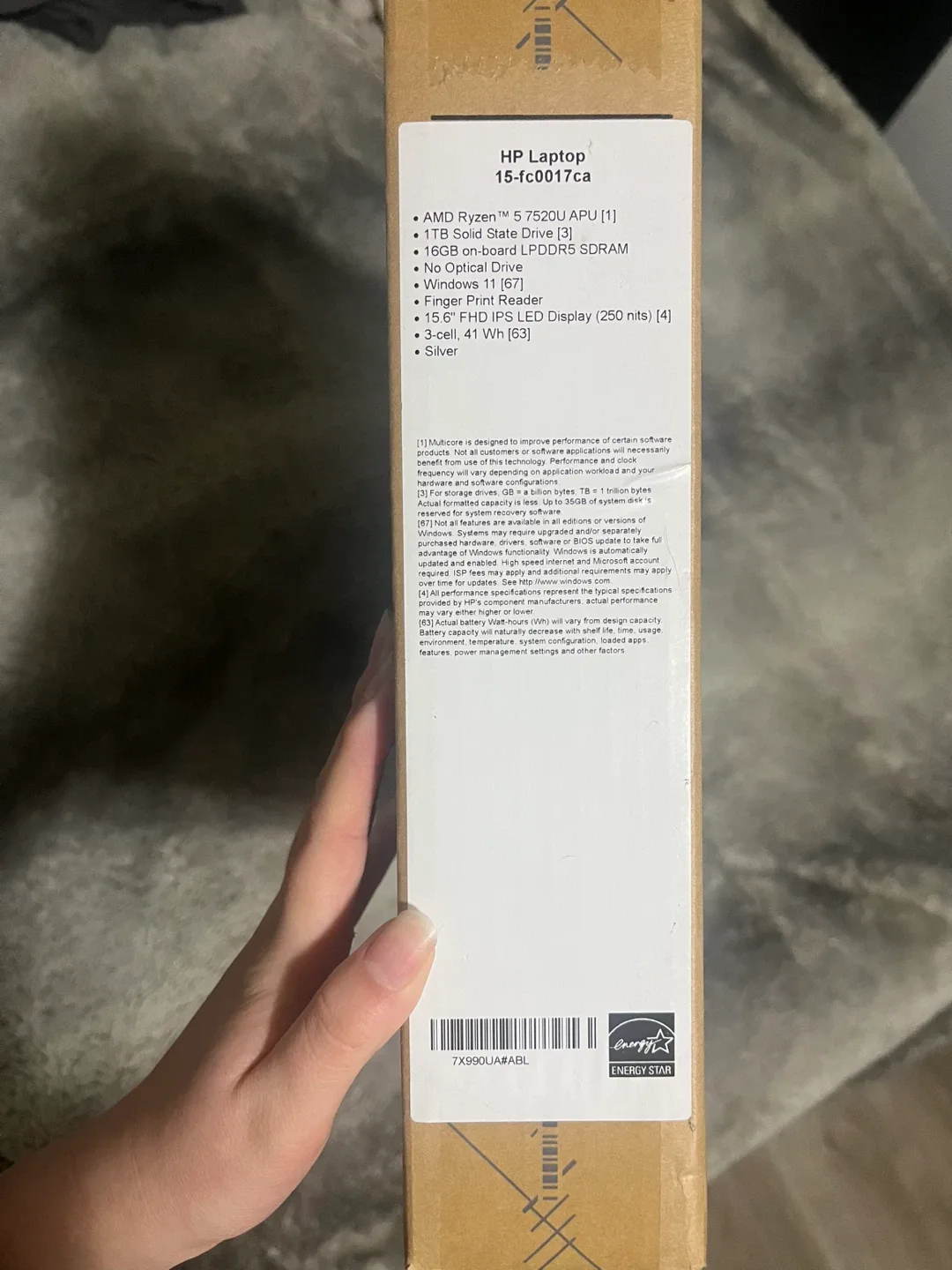 HP Laptop Silver | HP 15-fc0017ca image indicator(6)