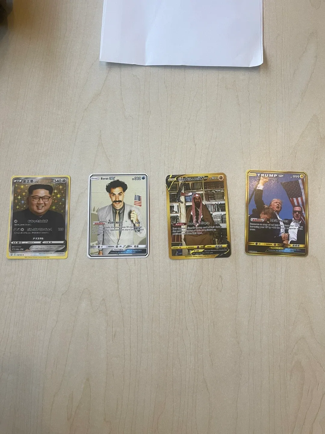 Kim Jong Un - single card Pokemon image indicator(5)