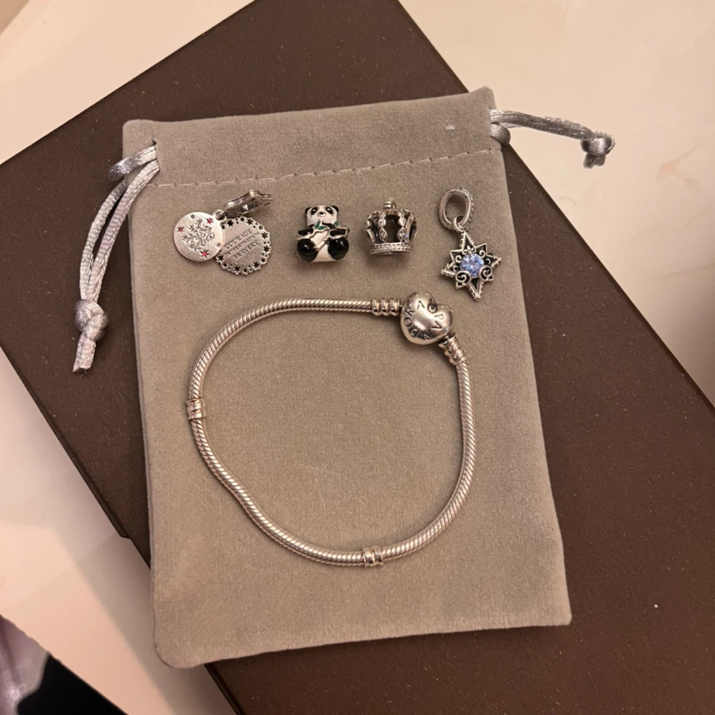 Pandora Bracelet with Charms