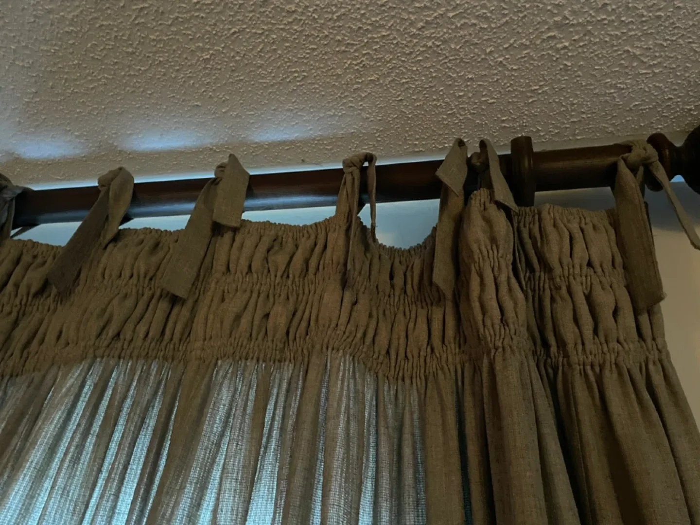 Linen Blend Curtains - Brown image indicator(3)
