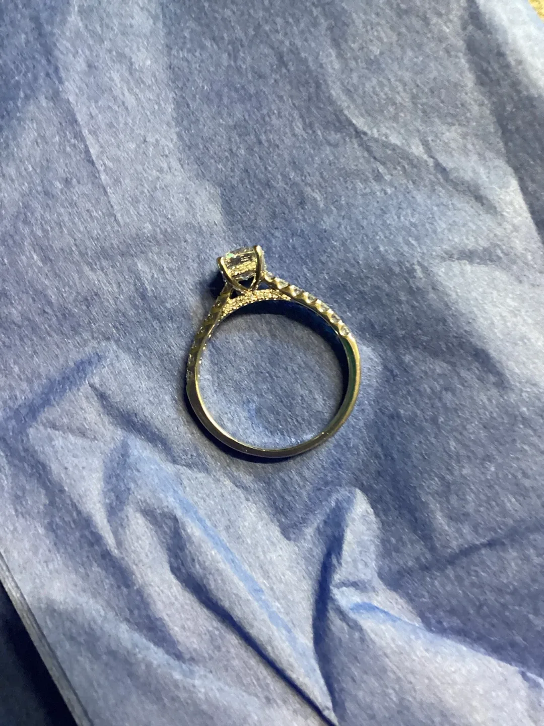 Osilawa 14k White Gold Diamond Ring image indicator(7)