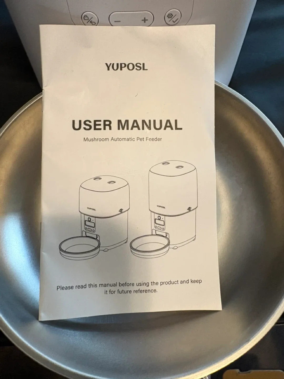 YUPOSL Automatic Pet Feeder image indicator(2)