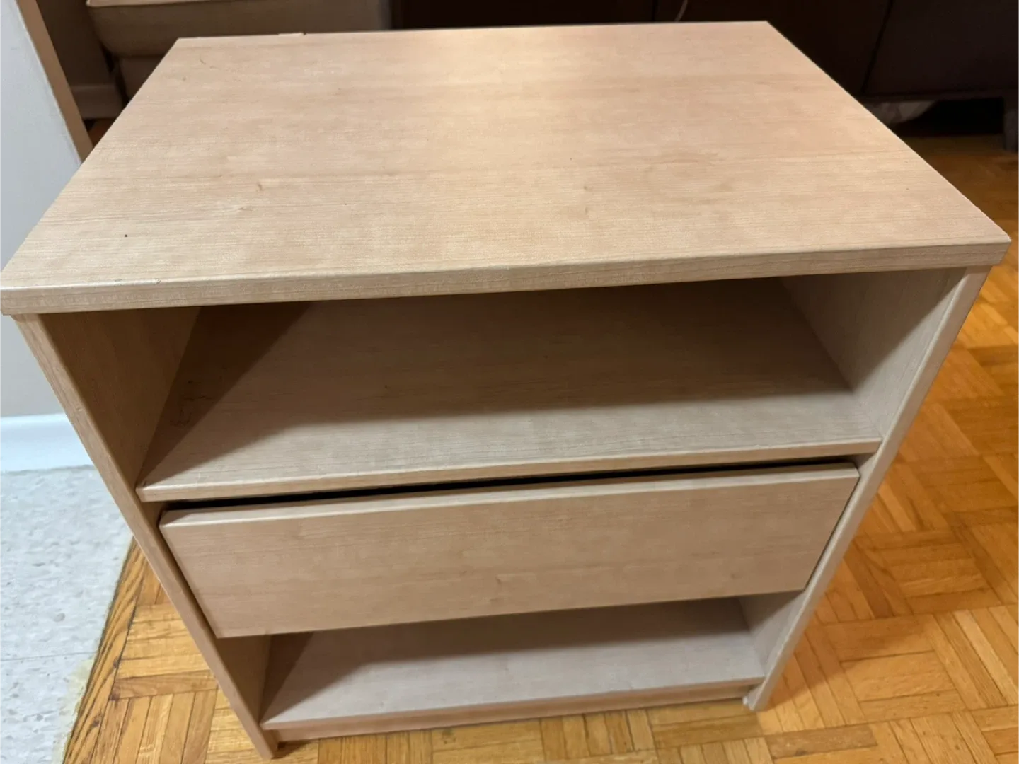 Beige Nightstand