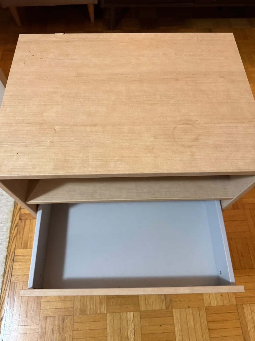 Avail.till Dec.3(Wed)-Beige Nightstand image indicator(2)