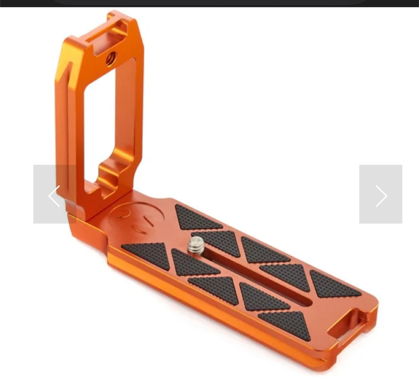 Orange Camera L Bracket