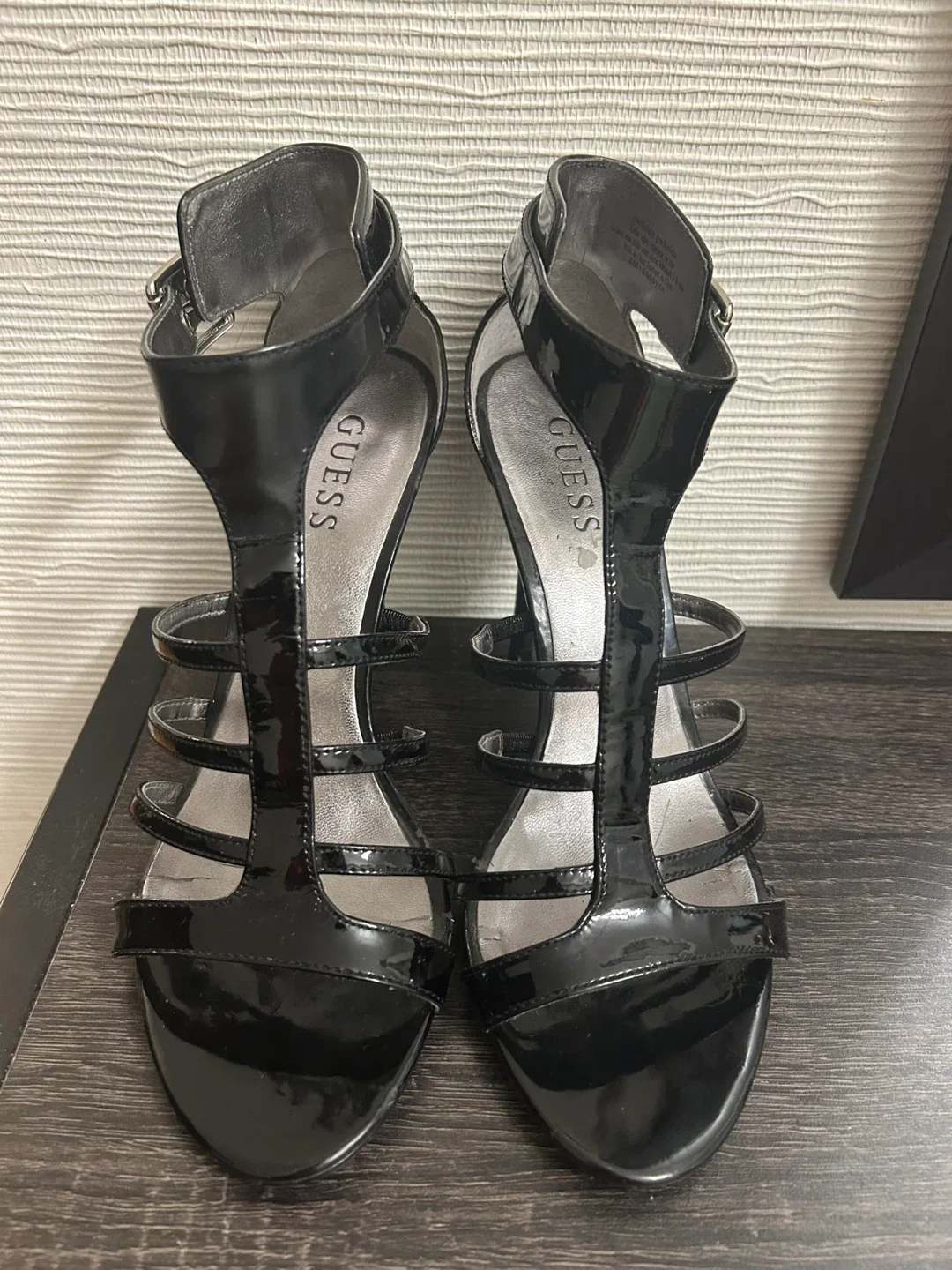 Guess Black Heels, Size 8