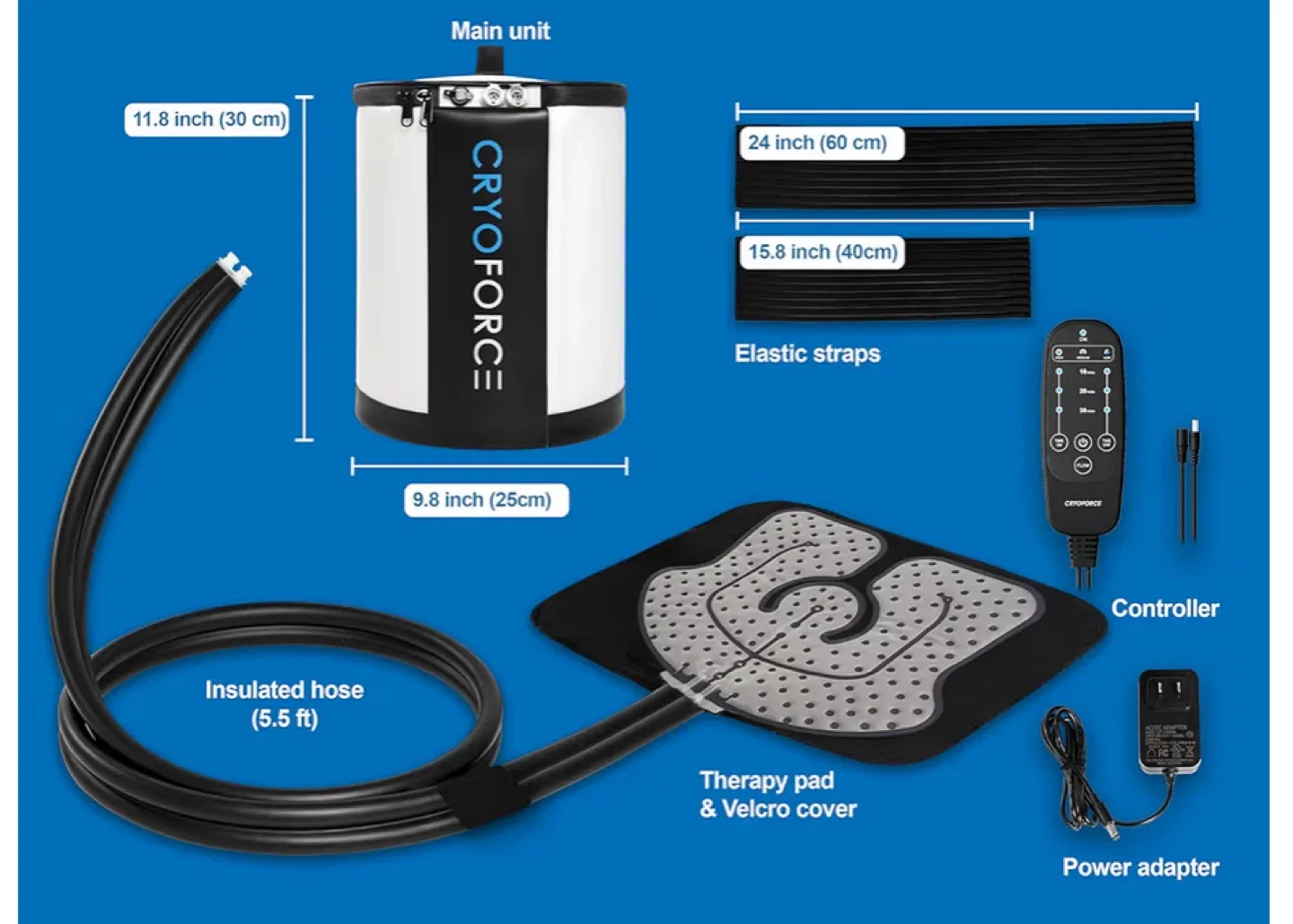 🥕CryoForce Cold Therapy Machine - Pain Relief System image indicator(5)