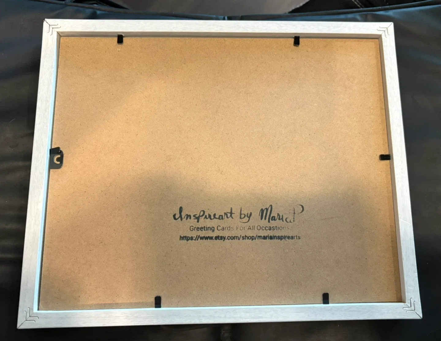 Framed Winter Truck Painting image indicator(2)