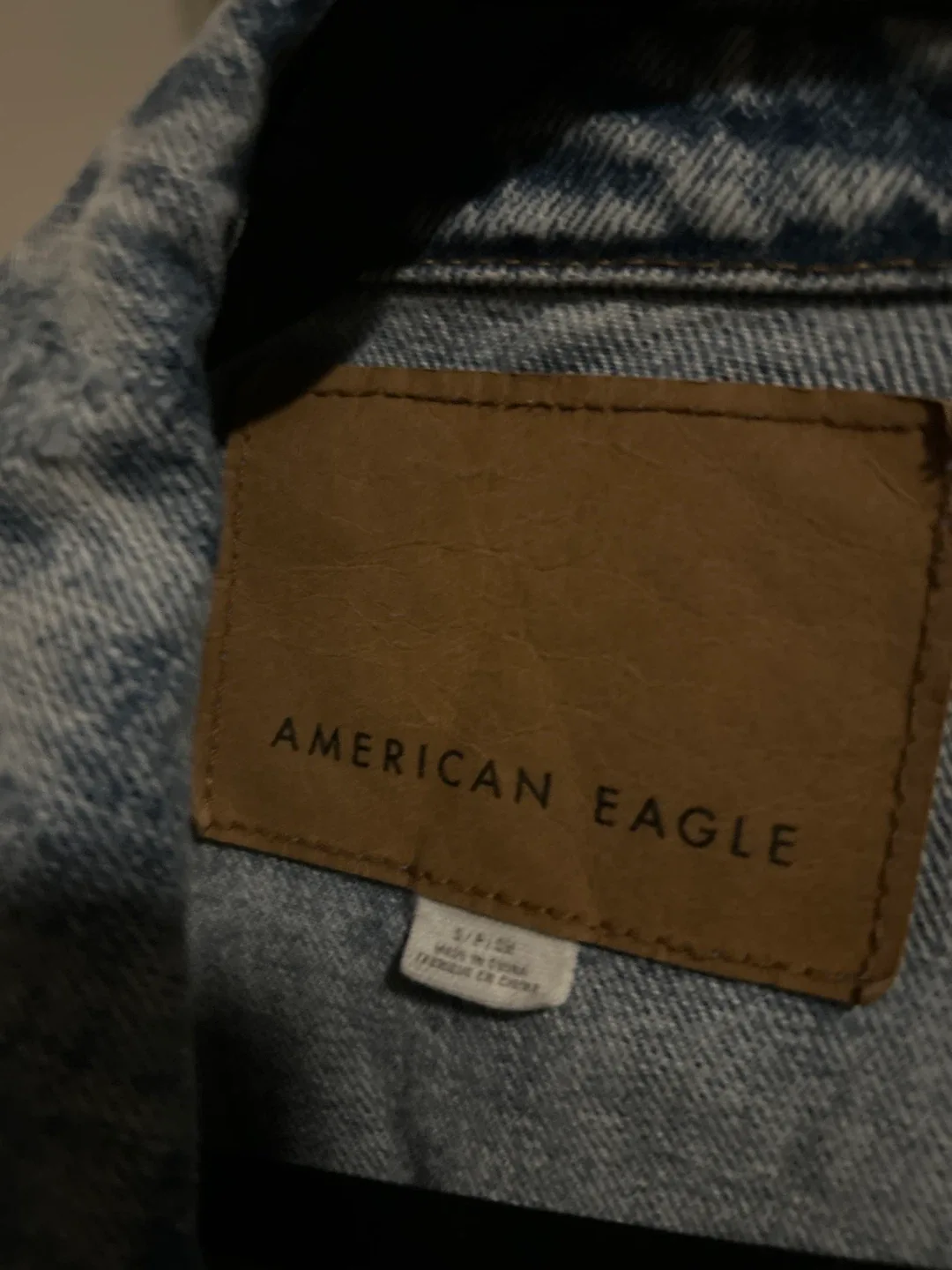 American Eagle Denim Jacket, Size S🥕 image indicator(2)