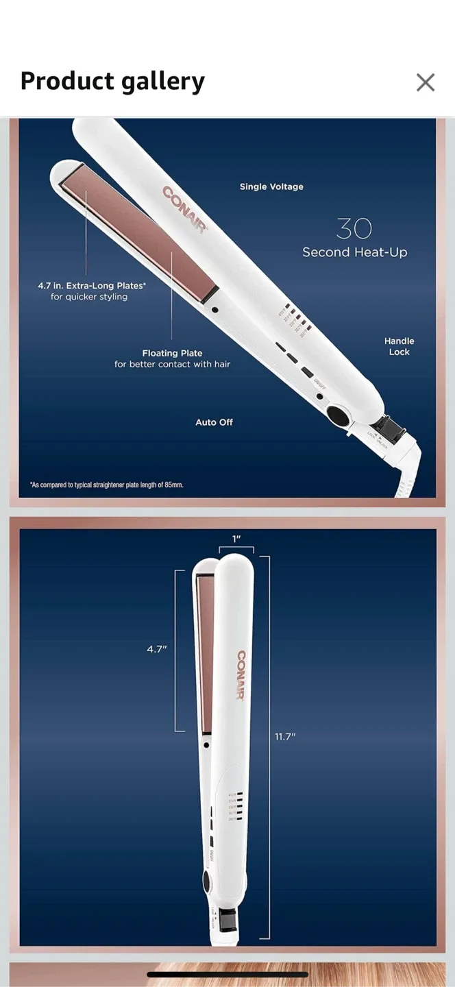 QUO Beauty 1 1/4" Curling Iron image indicator(5)