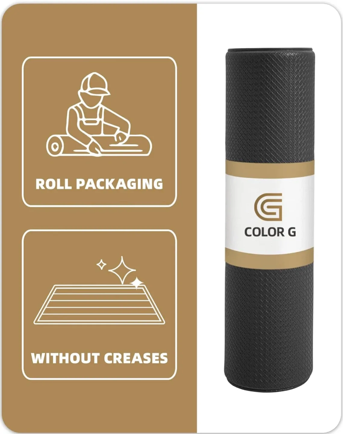 Black Anti-Fatigue Kitchen Mat 17”x79” image indicator(8)