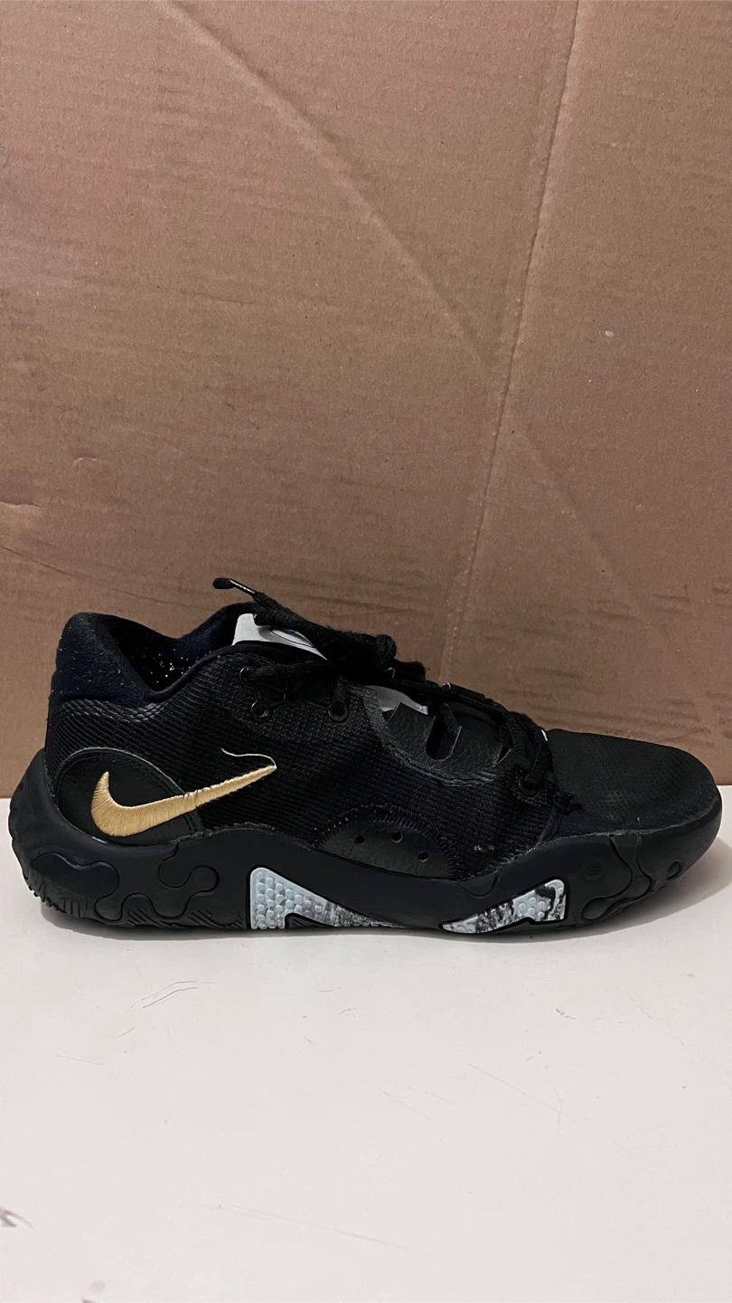 Nike PG 6 Basketball Shoes, Black, Size 8 - photo 3
