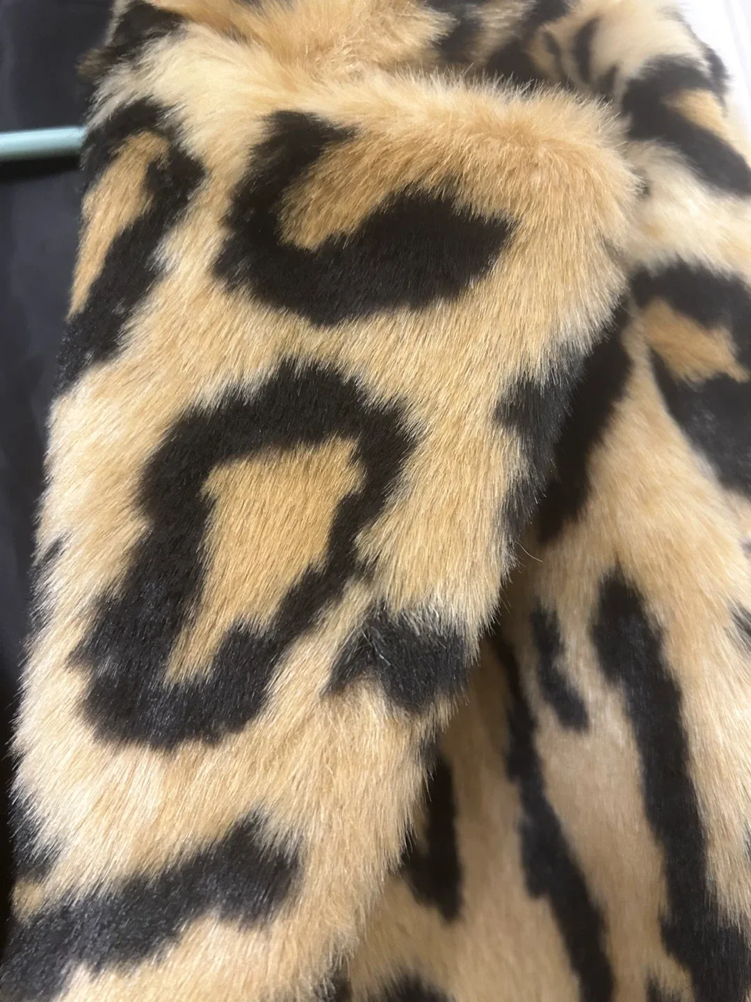 Forever 21 Leopard Print Faux Fur Coat - Size S image indicator(7)