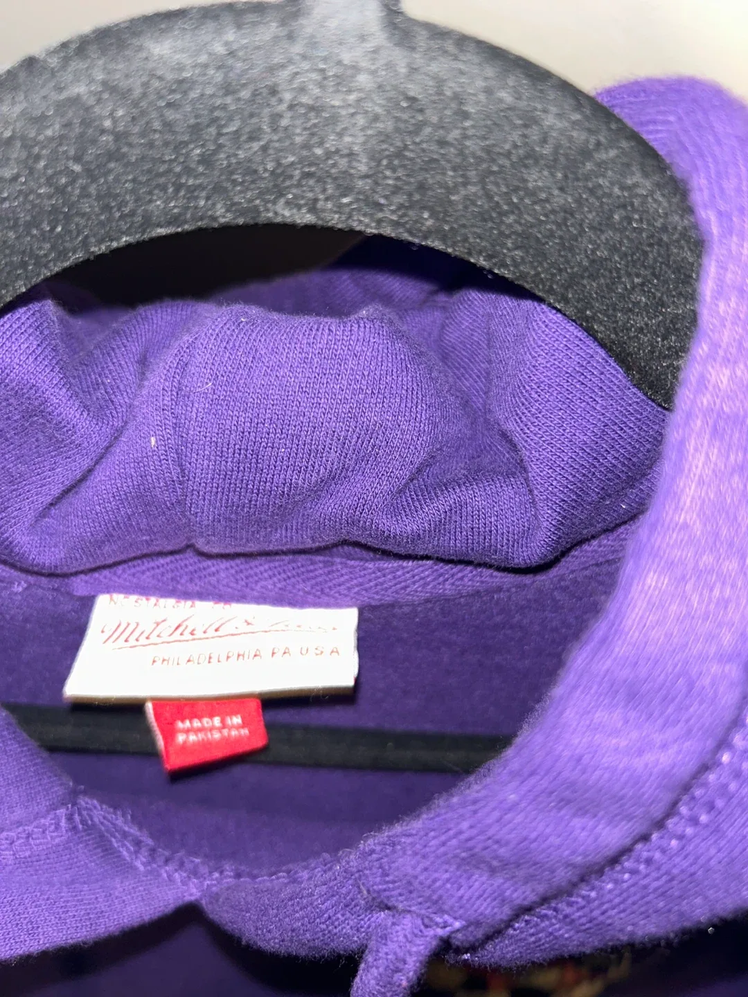 Mitchell & Ness Raptors Hoodie - Size L image indicator(4)