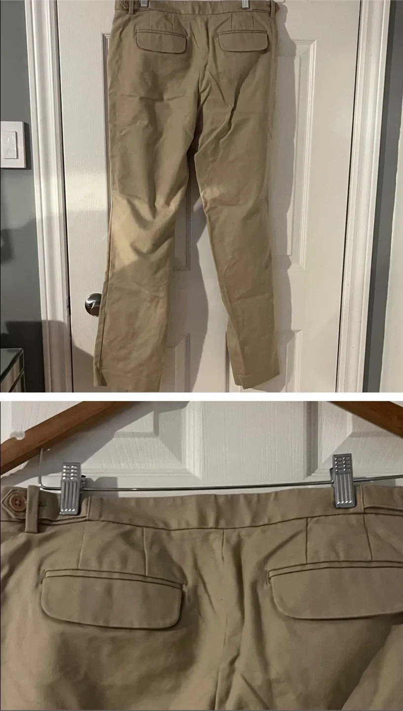 Joe Fresh Khaki women’s pants - Size 10 image indicator(5)