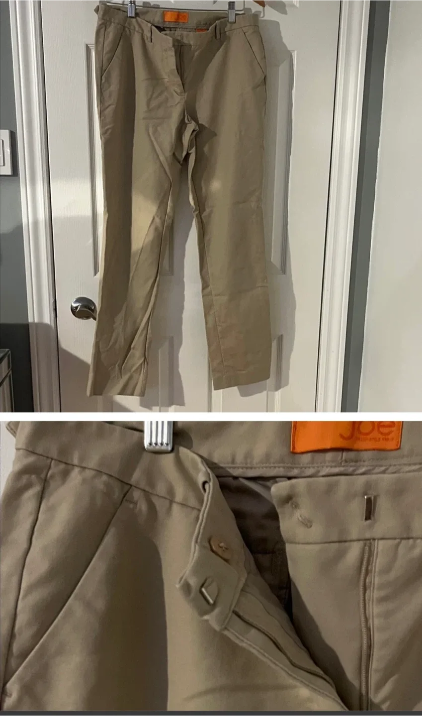 Joe Fresh Khaki women’s pants - Size 10 image indicator(2)
