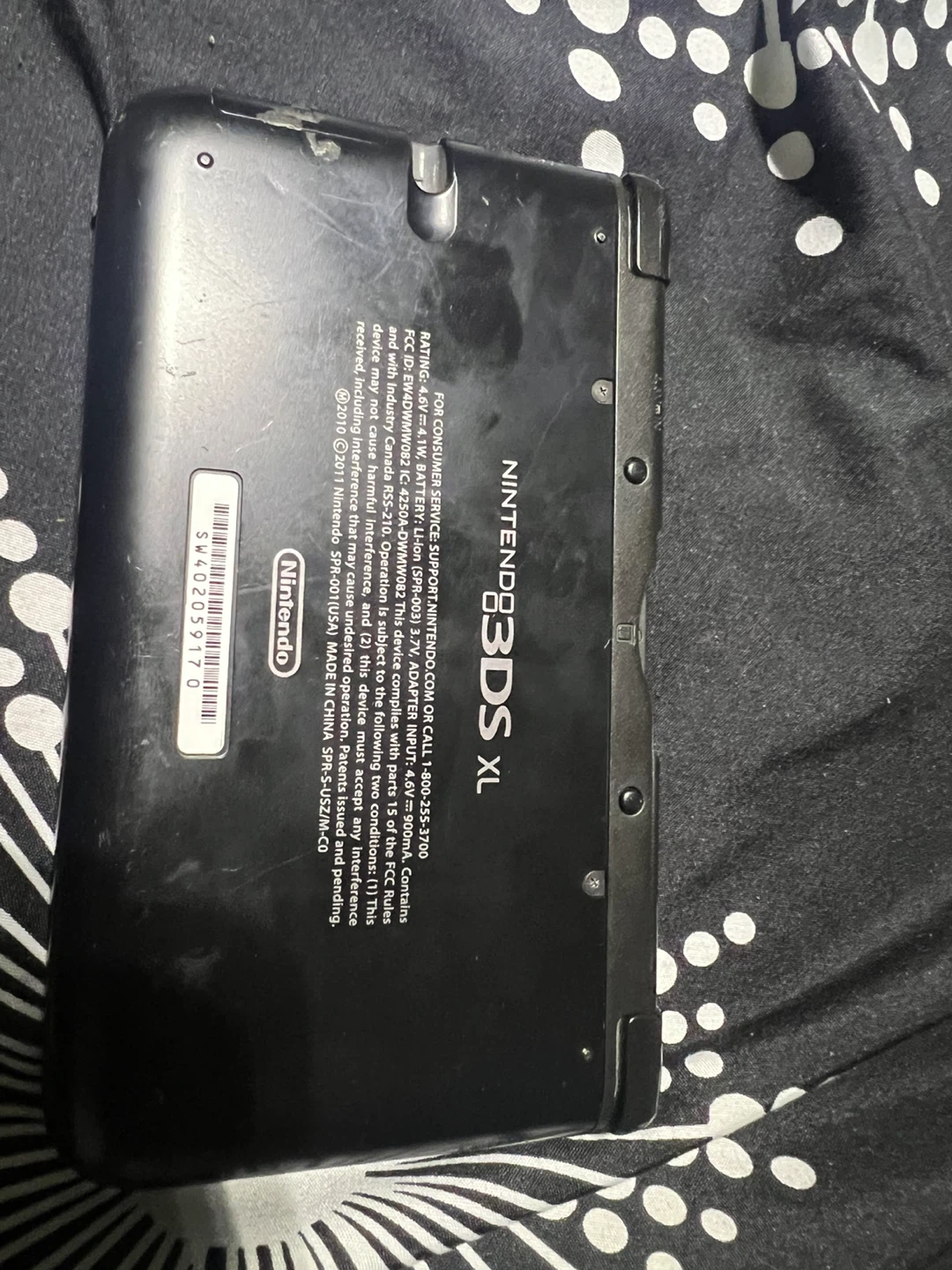Nintendo 3DS XL Black - photo 3