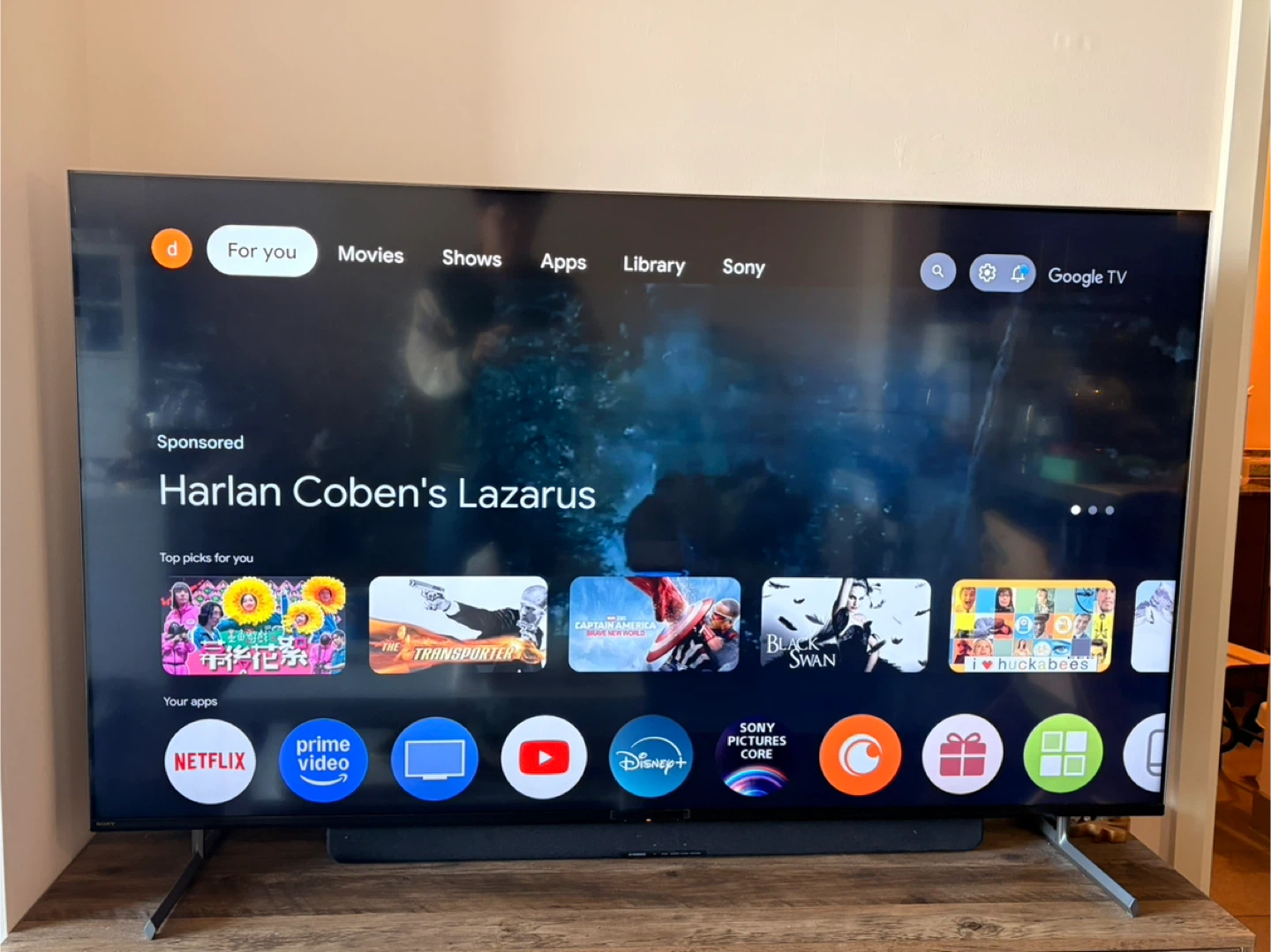 Sony 65" 4K HDR XR X90K TV