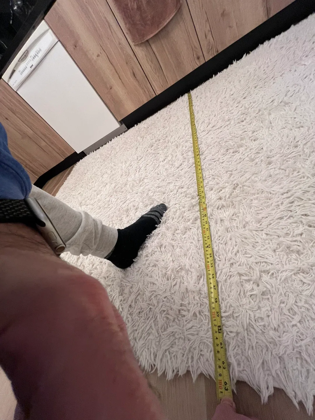 Fluffy White Area Rug image indicator(6)