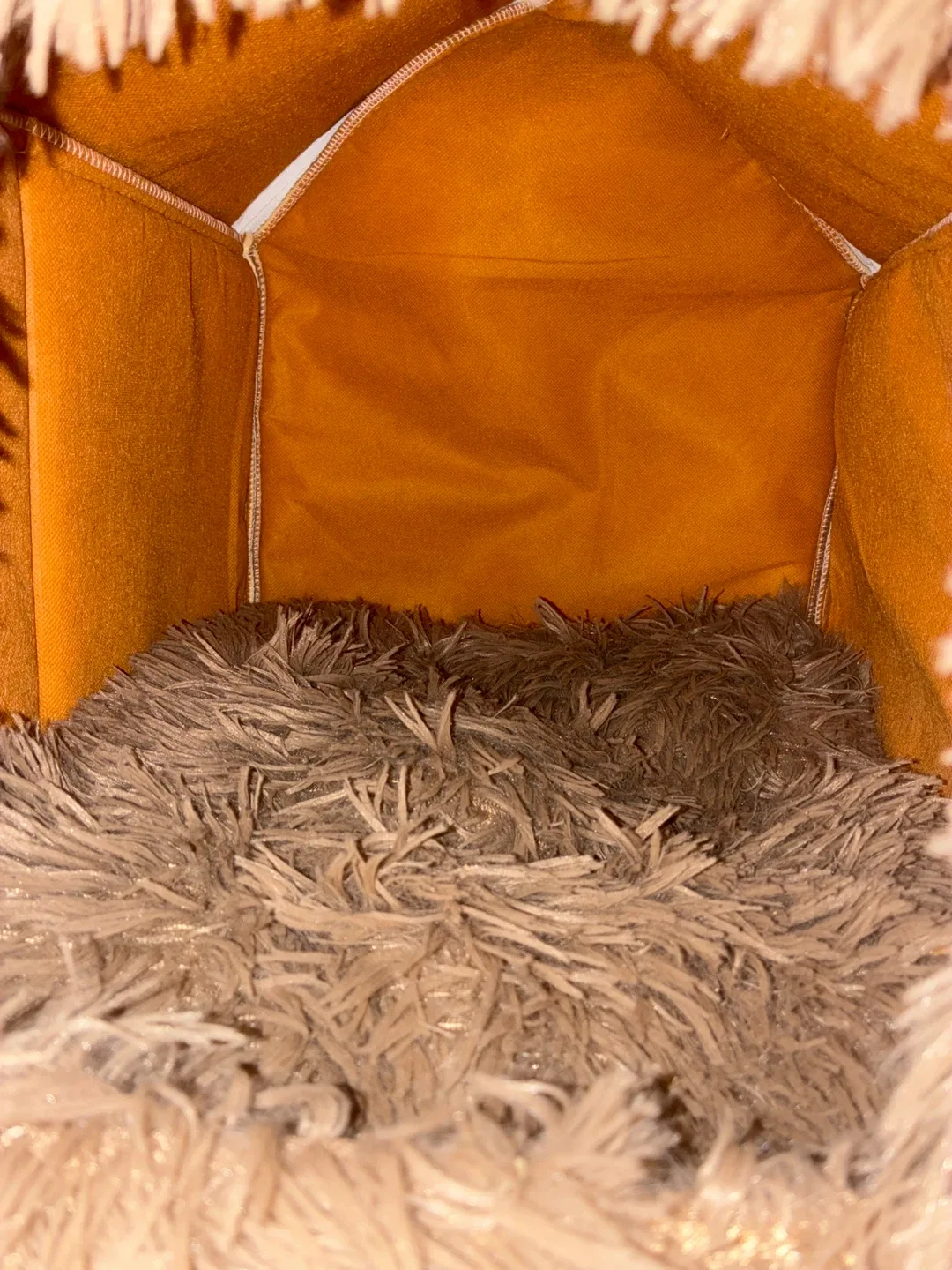 Cute Brown Plush Pet House image indicator(5)