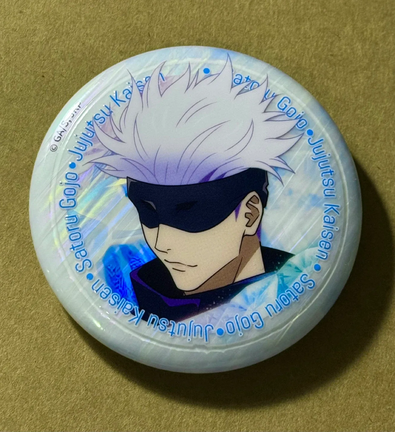 Jujutsu Kaisen Satoru Gojo Pinback Button