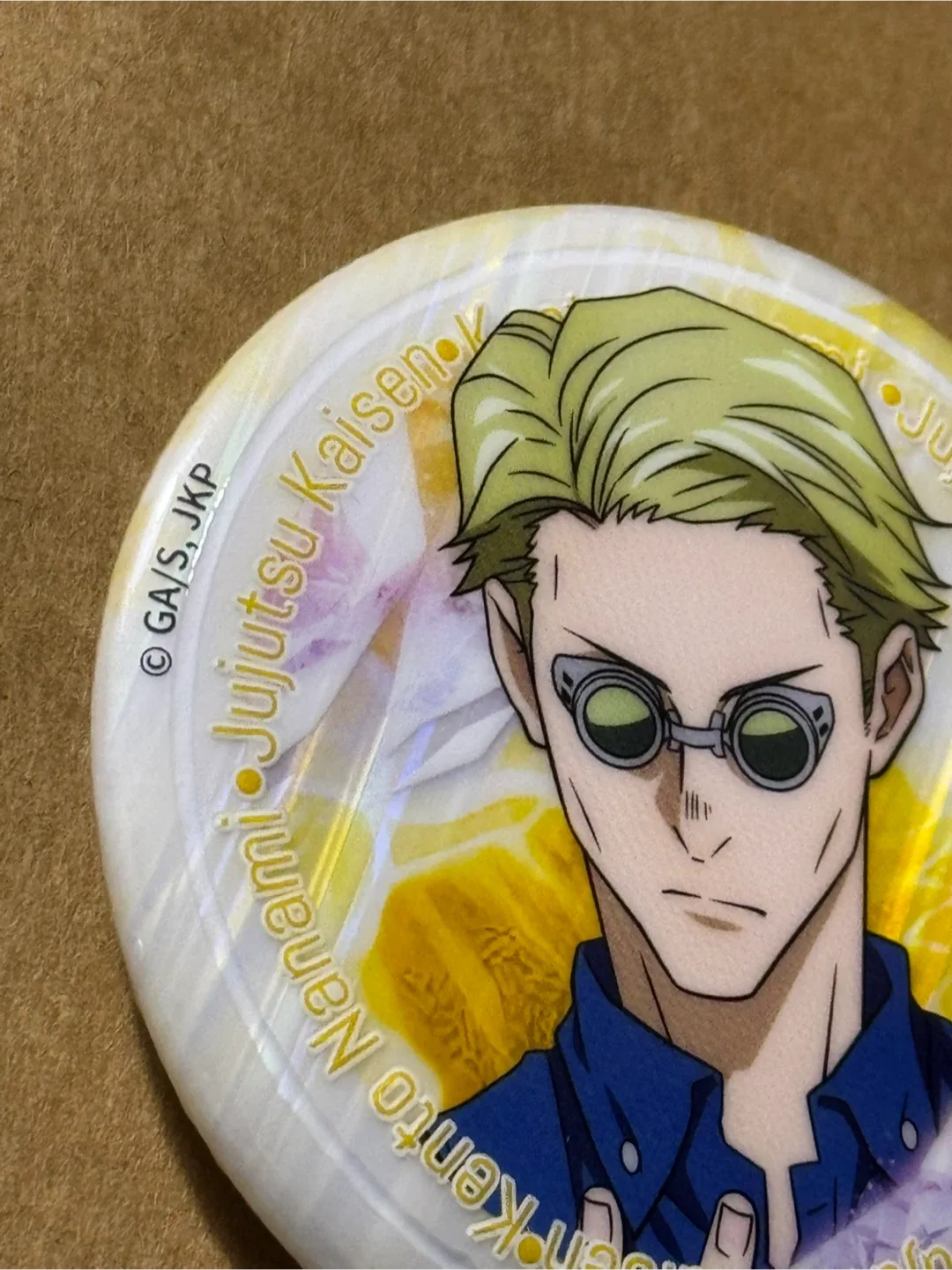 Jujutsu Kaisen Kento Nanami Button Pin image indicator(2)