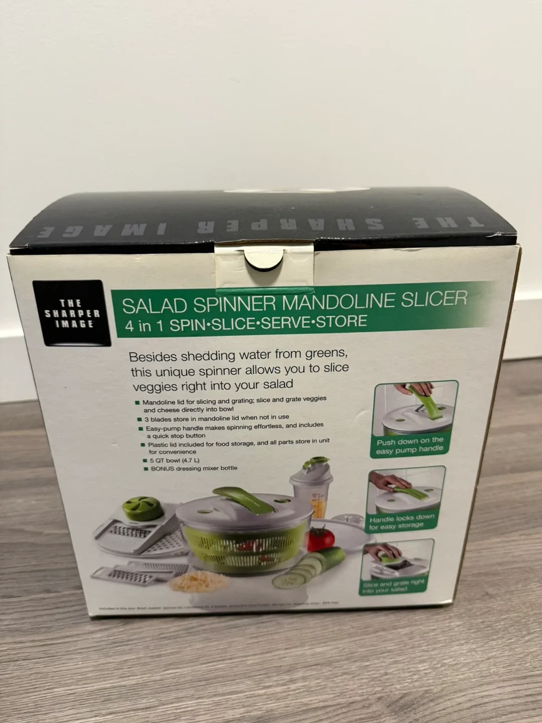 Salad Spinner Mandoline Slicer image indicator(3)