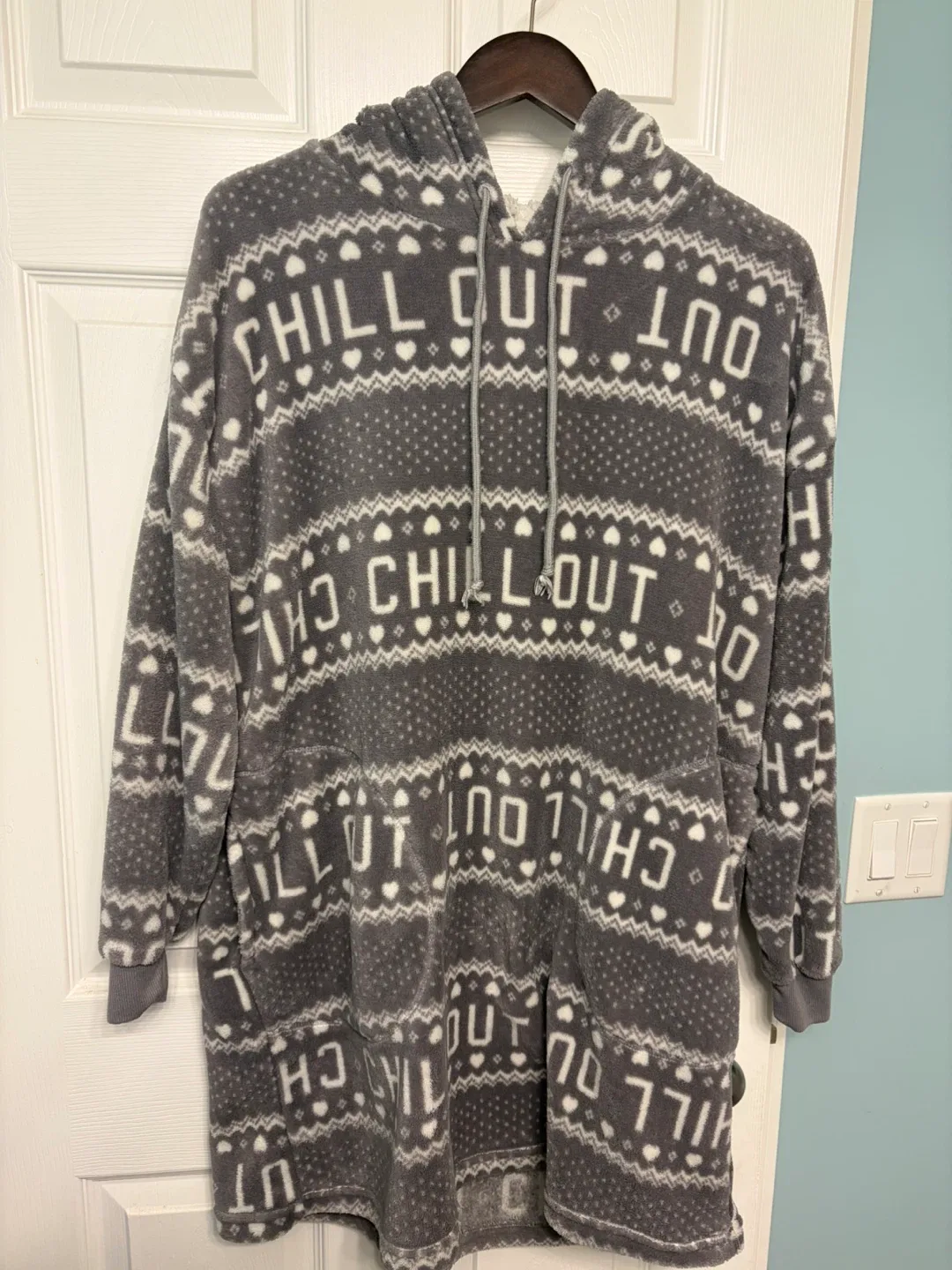 Ardene Fleece Chill Out Hoodie - Size M/M image indicator(4)