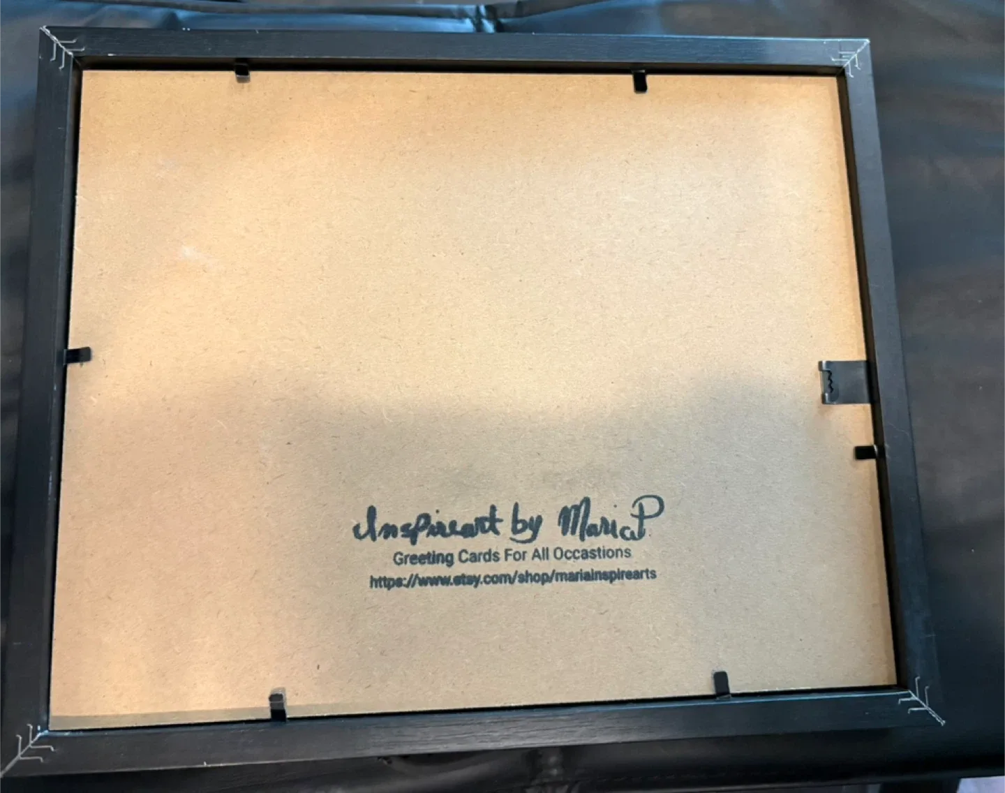 Santa on Motorcycle Framed Art image indicator(2)