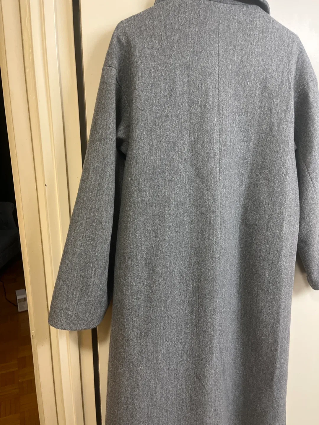 Grey Wool Blend Coat image indicator(2)