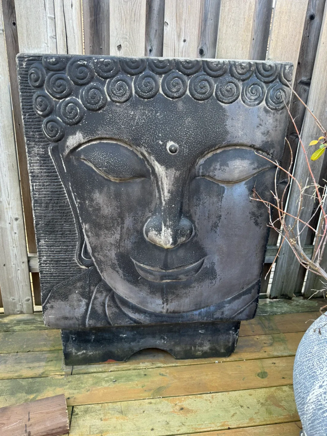 Buddha Face Garden Ornament image indicator(2)