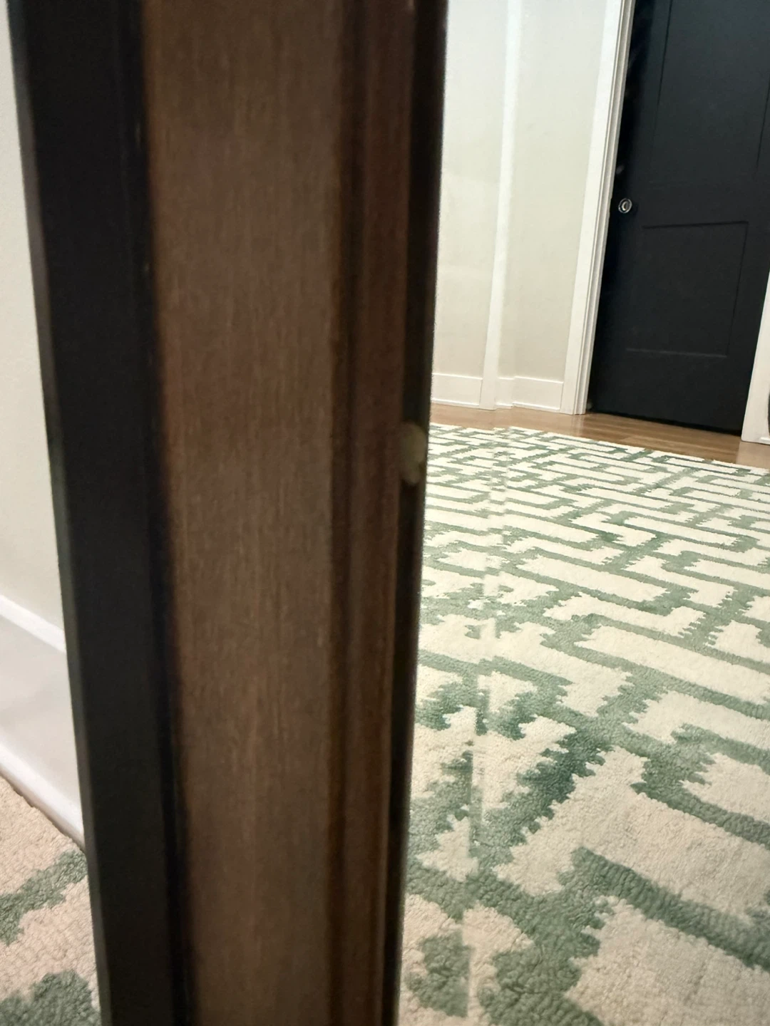 Large Framed Wall Mirror - photo 3