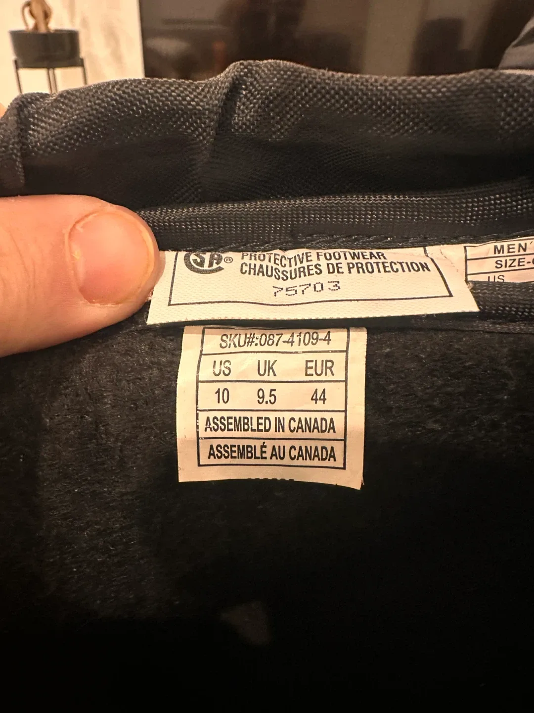 Safety Stanley Protective Footwear Boots - Size 10 US image indicator(5)