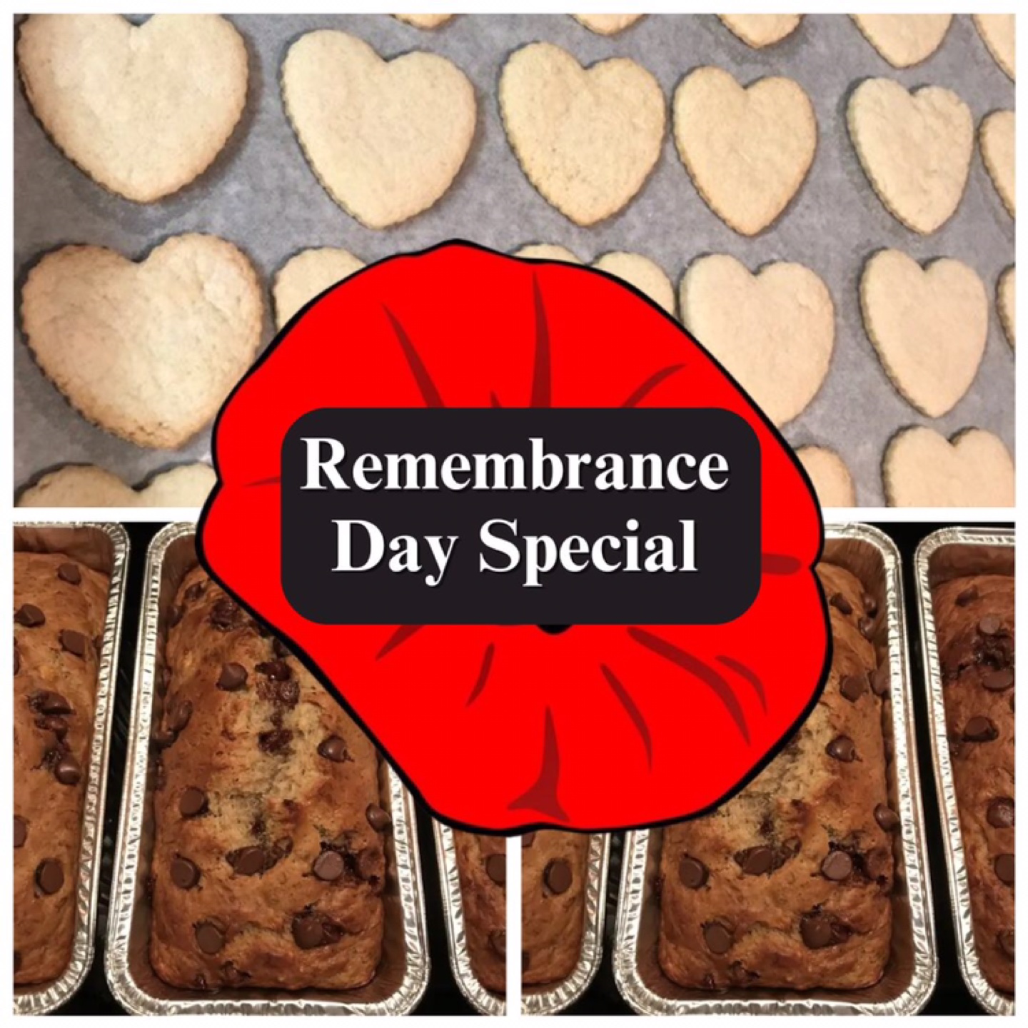 Remembrance Day Baking Special - Home Baked Goods