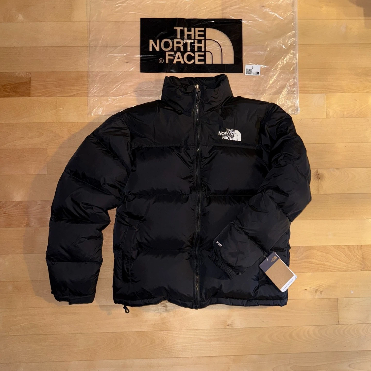 The North Face Black Puffer Jacket (XL & M)