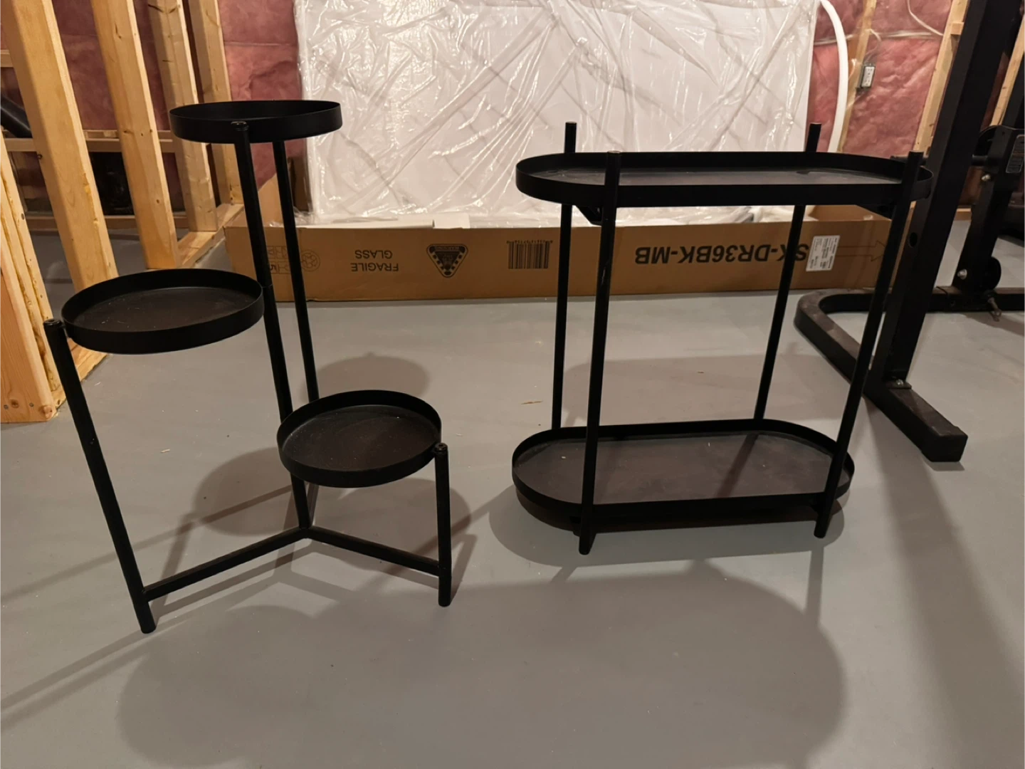 Ikea Plant Stands - Black